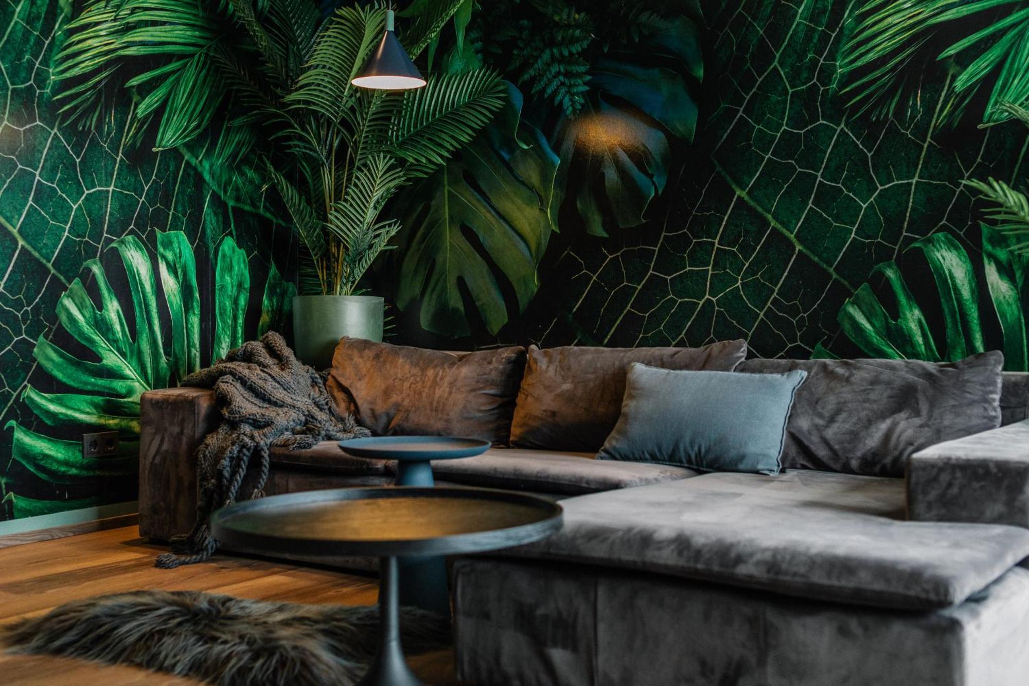 Exklusive Design Appartement Palm Paradise Neubau Pfungstadt Luaran gambar