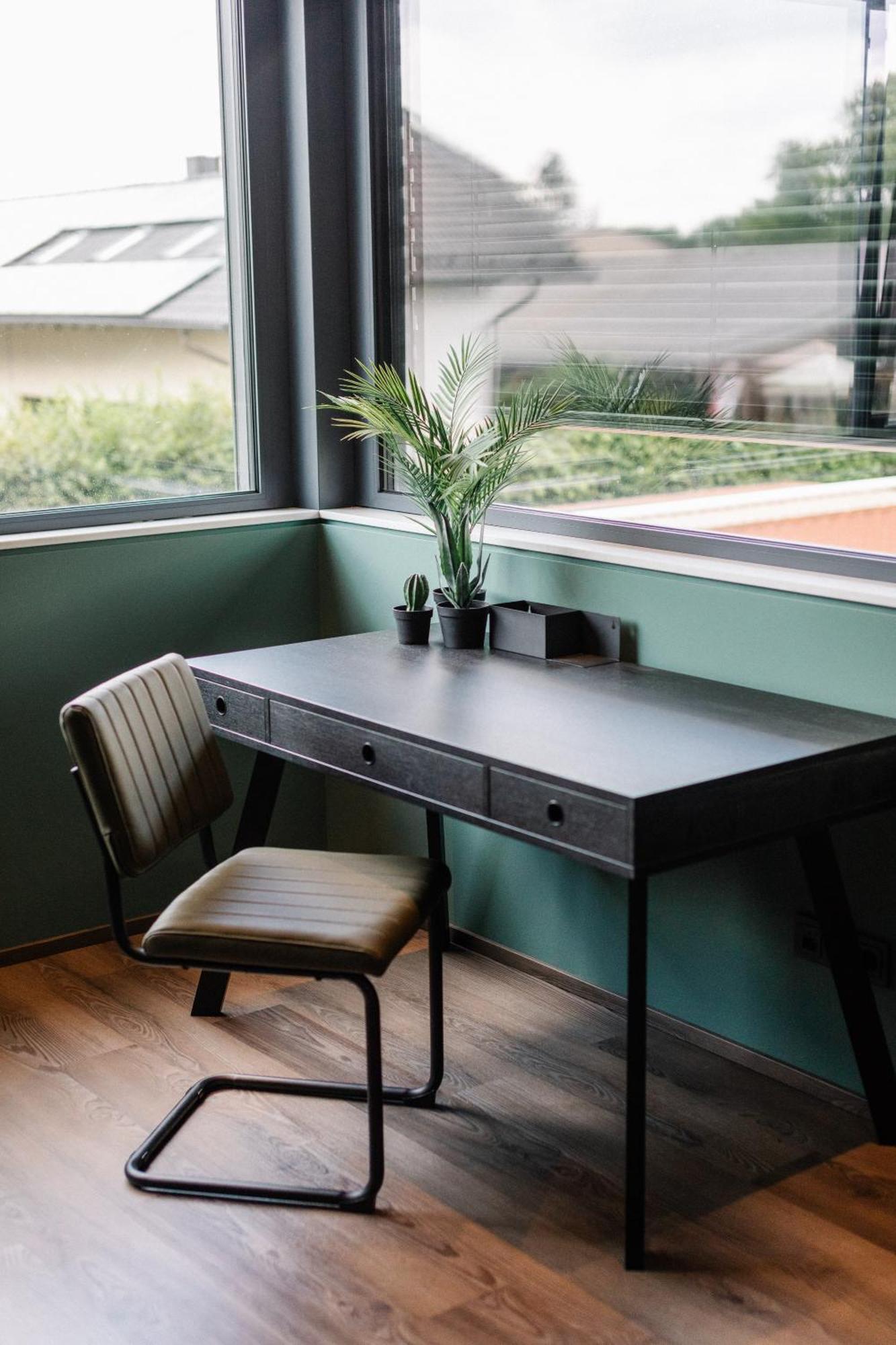 Exklusive Design Appartement Palm Paradise Neubau Pfungstadt Luaran gambar